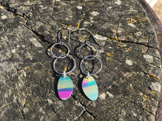 Seascape drop earrings 4