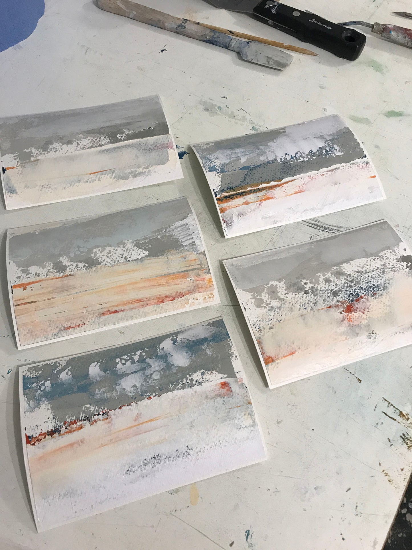 Postcards from my studio